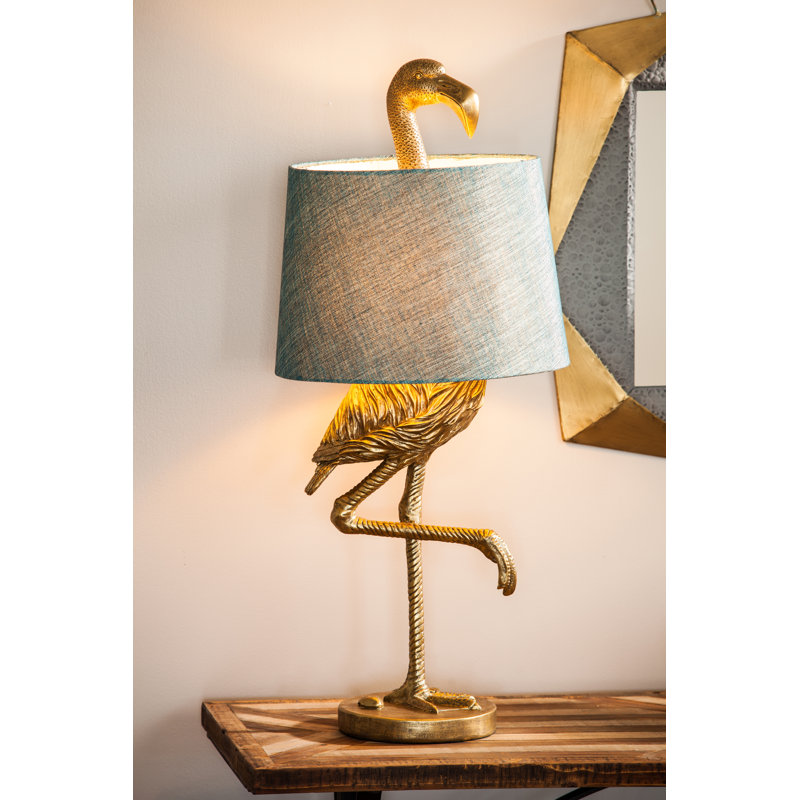 Bay Isle Home Fairlee Flamingo 31.89" Table Lamp & Reviews Wayfair